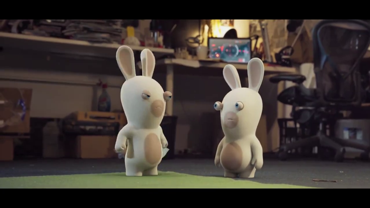 育碧经典角色《疯狂兔子》动画电影试映片段提前曝光